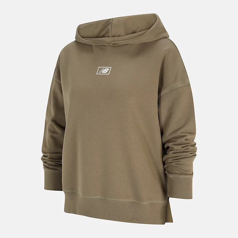 Femme Essentials French Terry Hoodie – COVERT GREEN