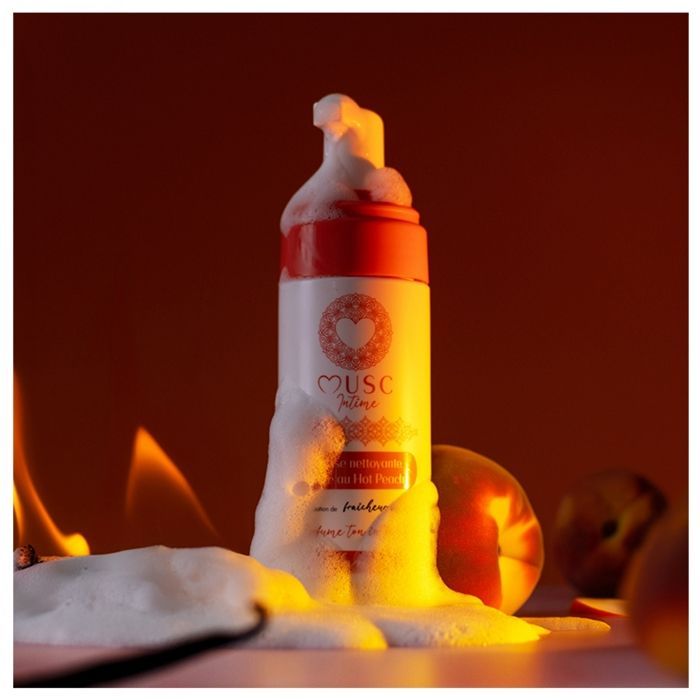 Musc Schiuma detergente intima alla pesca calda 150 ml