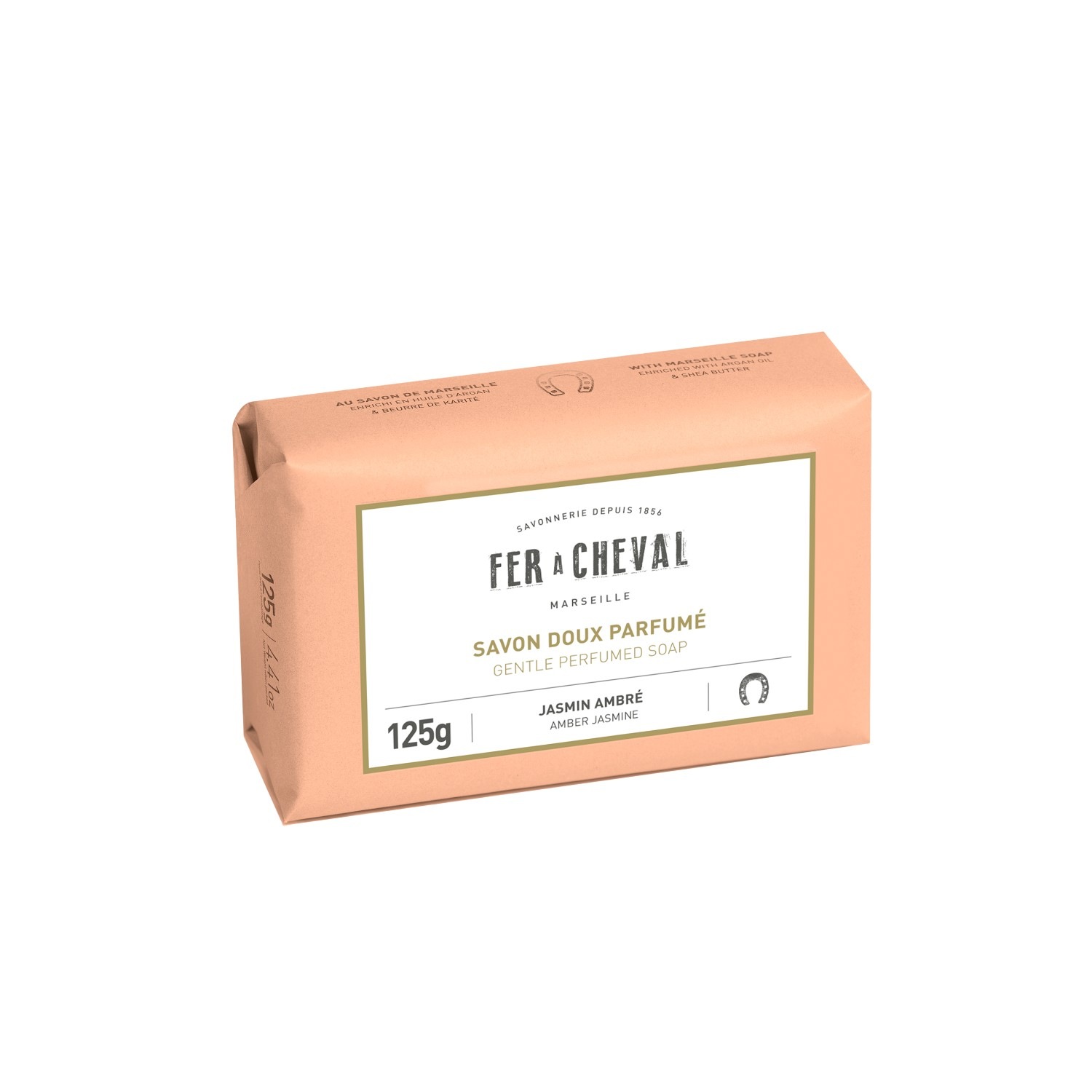 Fer à Cheval Savon Doux parfumé Jasmin Ambré