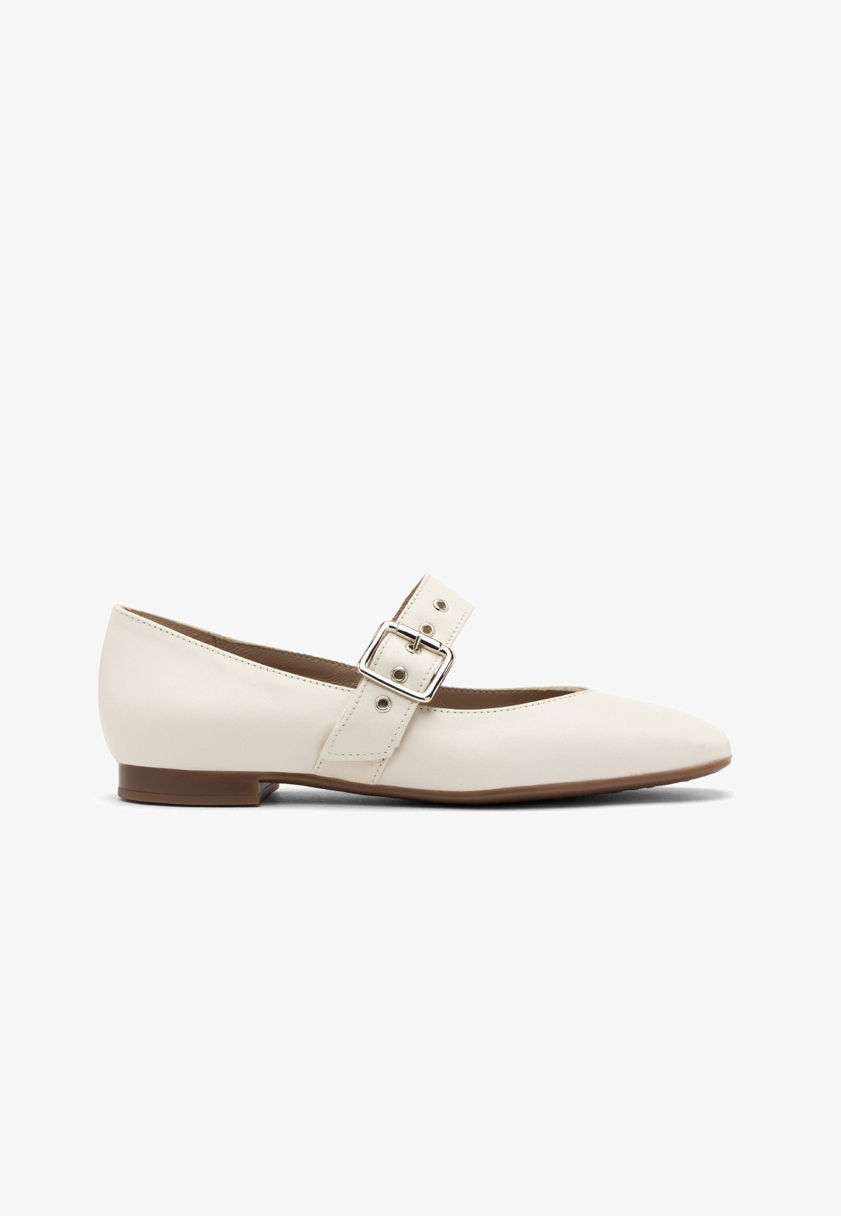 RYŁKO Ballerines à bride cheville - beige