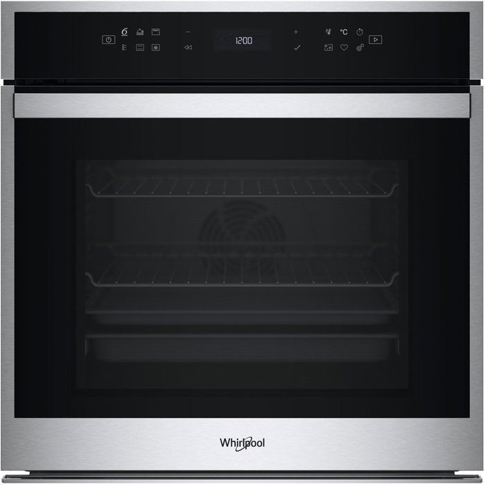 Forno da incasso - Pulizia pirolitica - WHIRLPOOL - WOI68PT1SXAF - Acciaio inox - 73 L - 59,5 x 56,4 x 59,7 cm