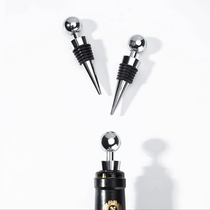 Juego de 4 tapones para botellas de vino, tapones para botellas, protectores de botellas, sellos para cerveza, tapones para vino