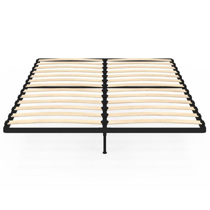 IDMARKET Vaste lattenbodem van metaal 140 x 190 cm