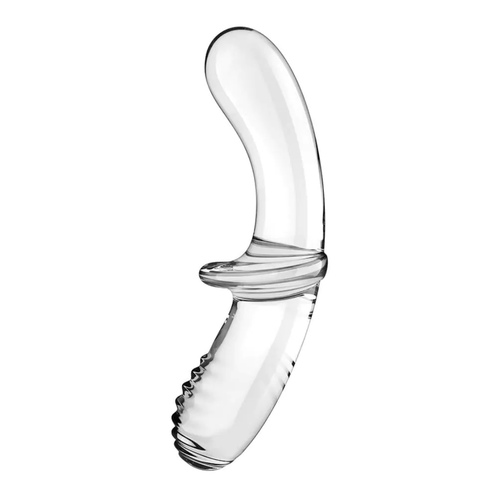 Satisfyer Masażer Double Crystal Transparent