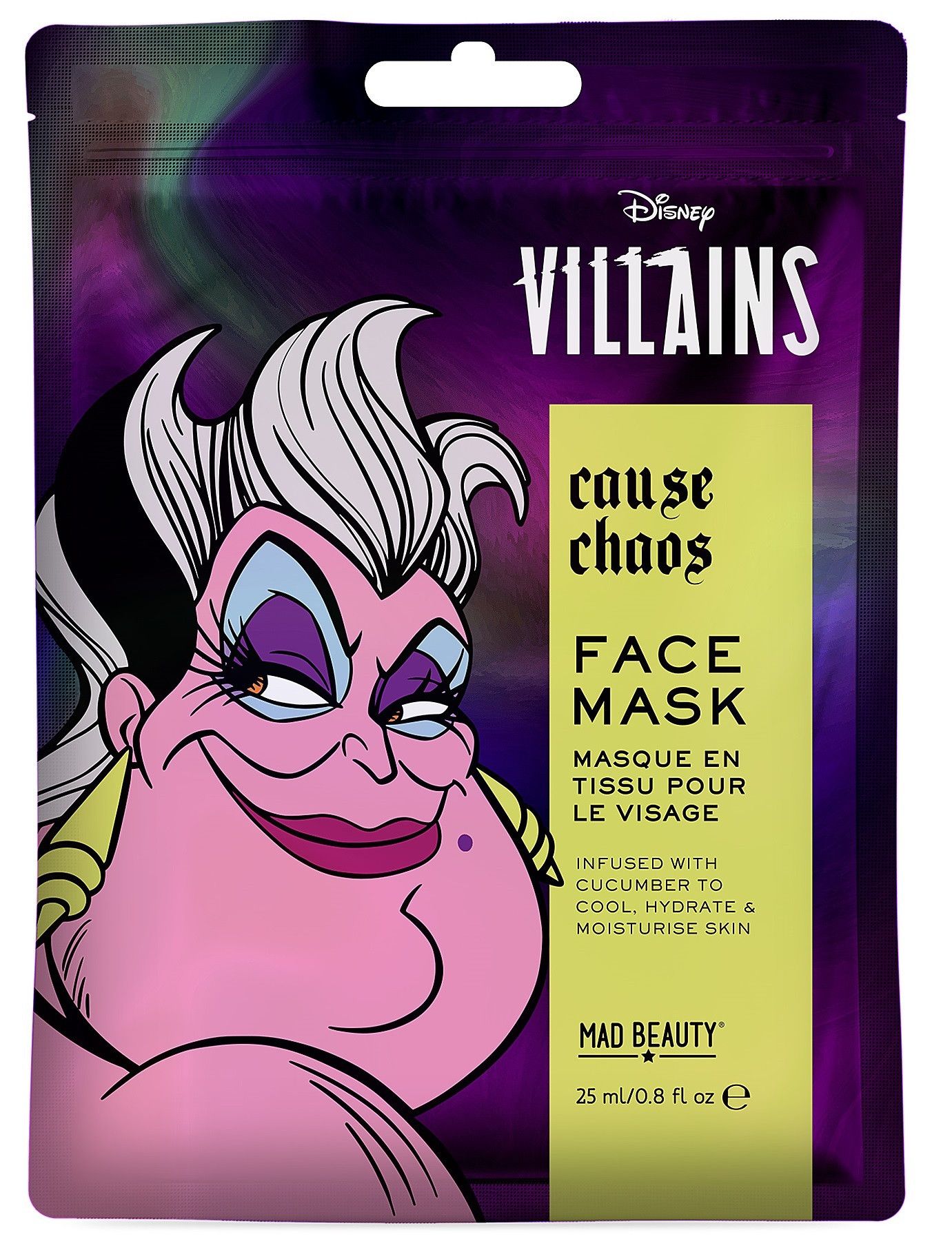 Disney Villains Ursulas sejas maska Sejas mitrinātāji