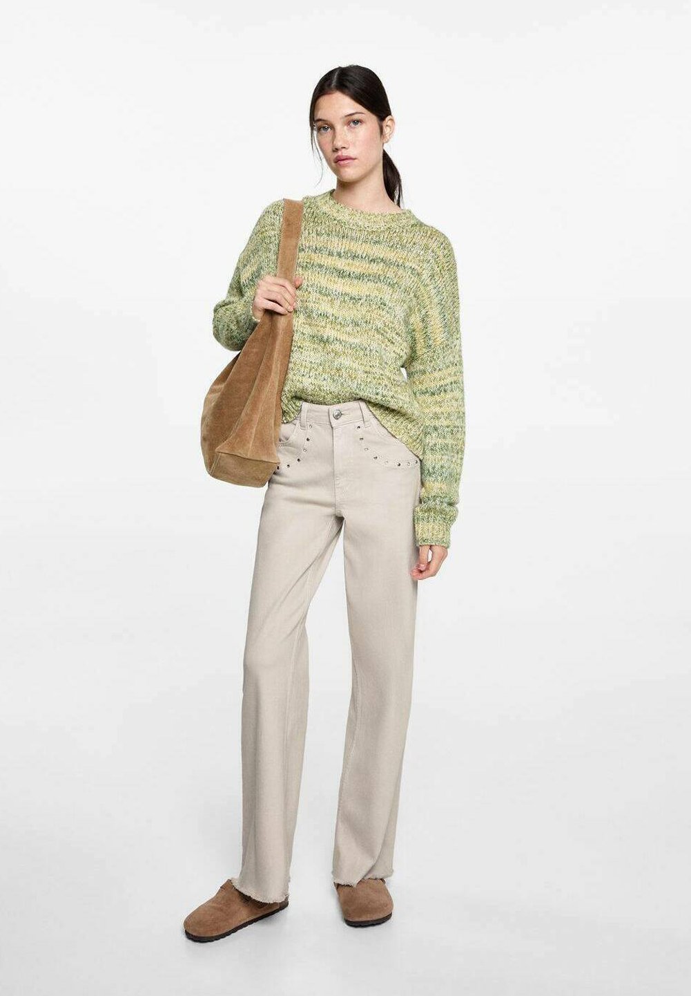 Maglione per bambini Mango - verde chiaro