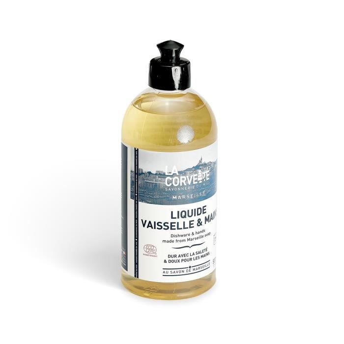 La Corvette Marseille Liquide Vaisselle et Mains 500ml
