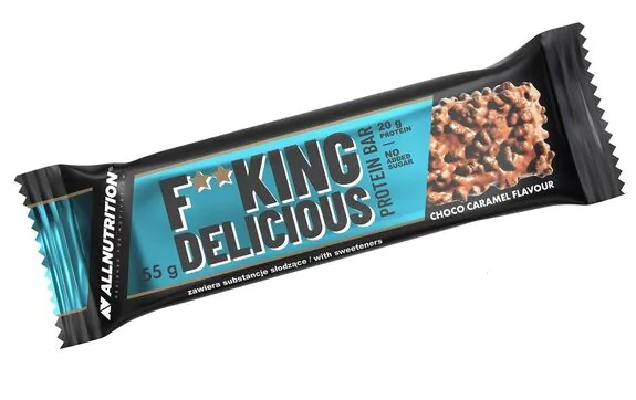Allnutrition Fitking Delicous Protein Bar choco caramel