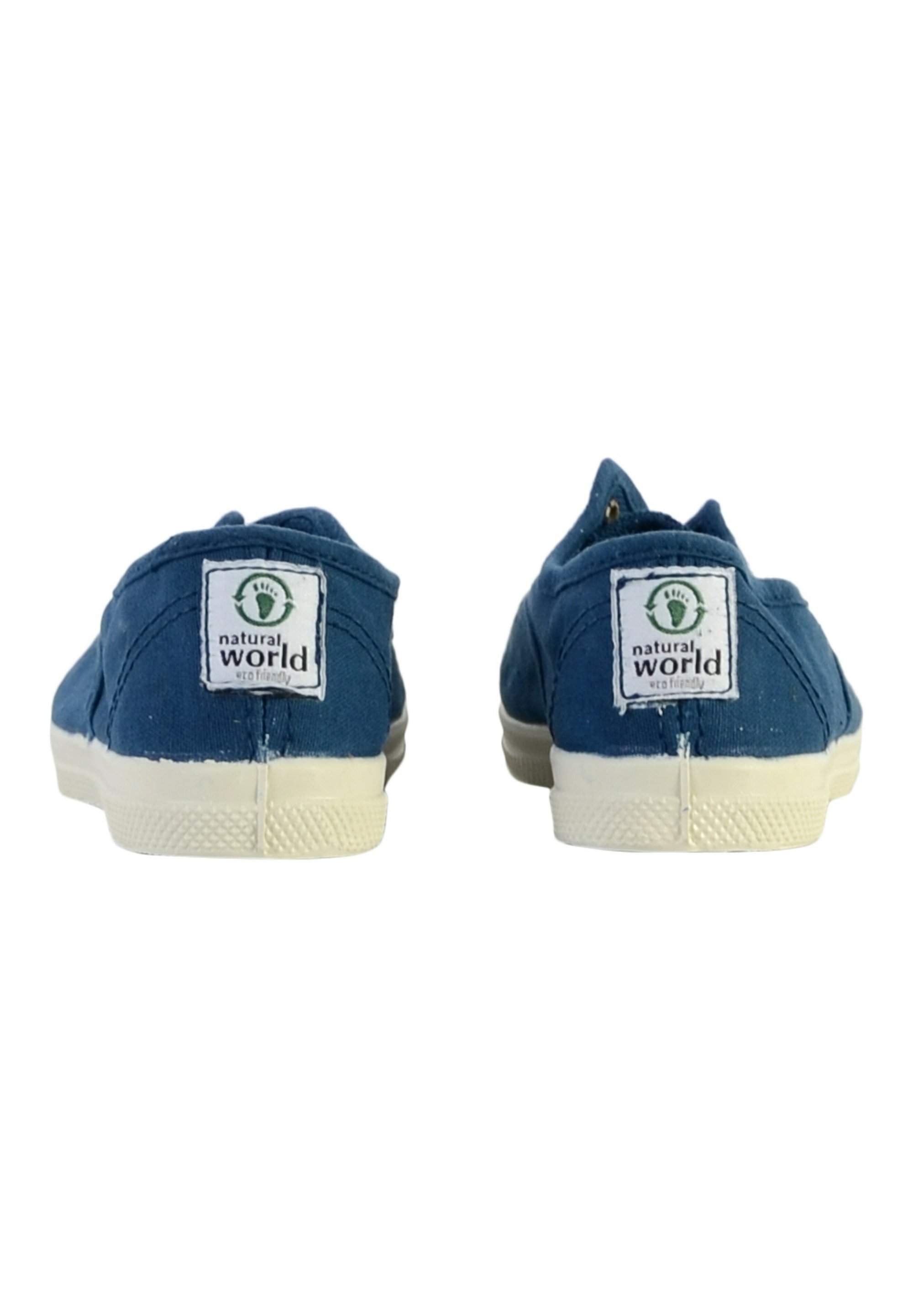Monde Naturel WORLD - Chaussures à enfiler - bleu