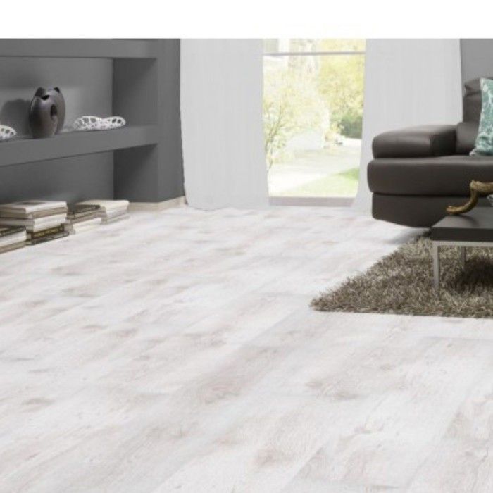 Kronotex 7mm Laminate Flooring - Standard White Oak D2951 - 1376 x 193 x 7 mm