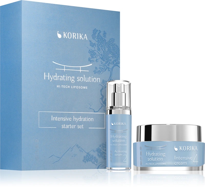 KORIKA HI-TECH LIPOSOME Hydrating Solution inovativen vlažilni set