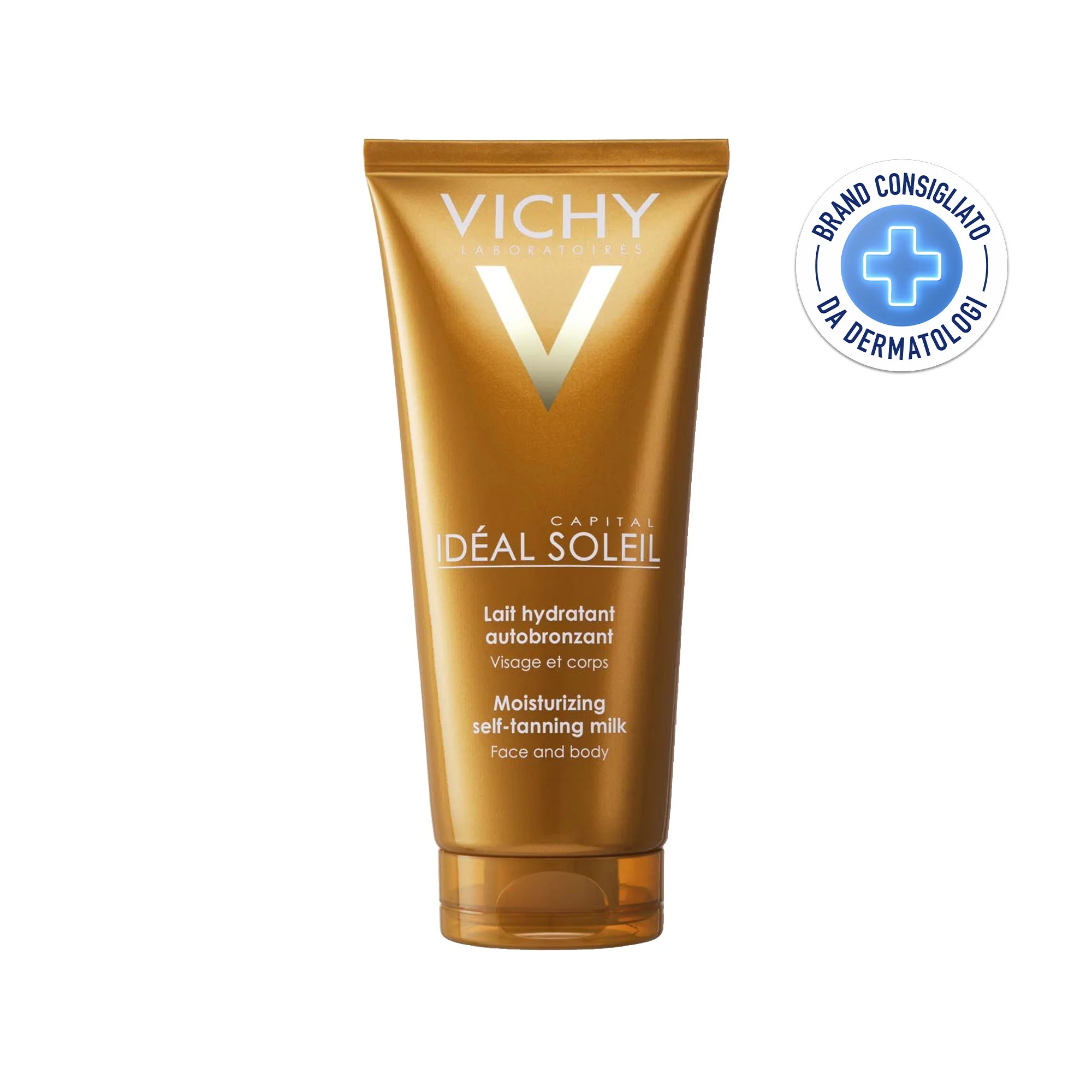 VICHY Vichy Ideal Soleil zelfbruinende crème 100 ml voor gezicht en lichaam