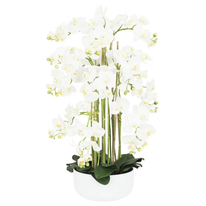 Kunstige orkideer 80 cm