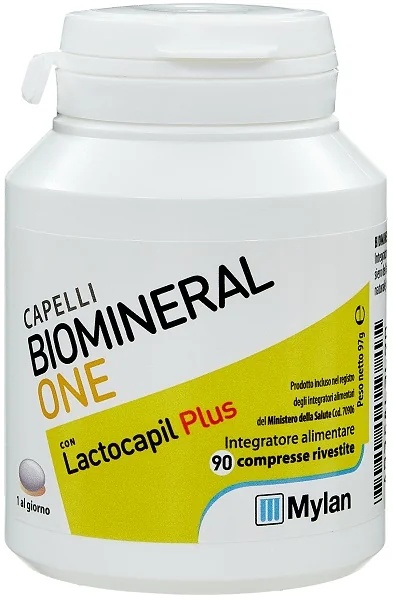 BIOMINERAL Biomineral One Lactocapil Plus, complément alimentaire contre la chute des cheveux, 90 comprimés