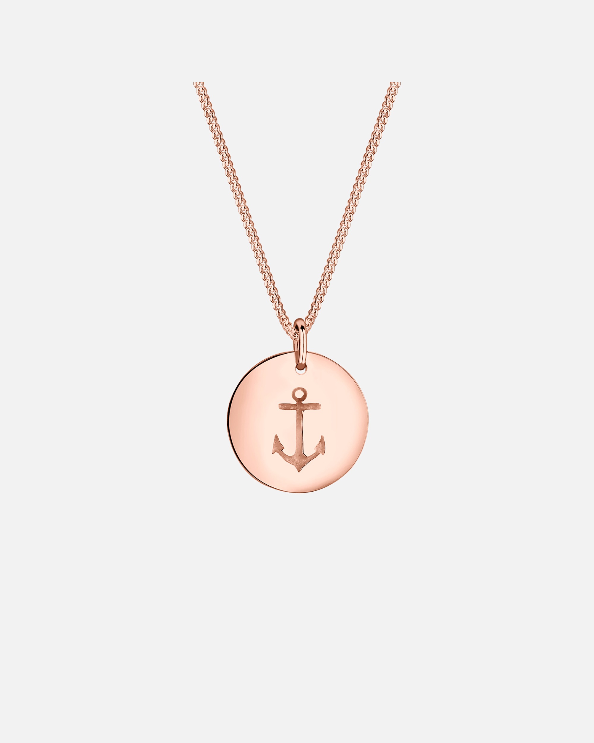 Elli Femme Pendentif d'Ancre een Argent Sterling 925