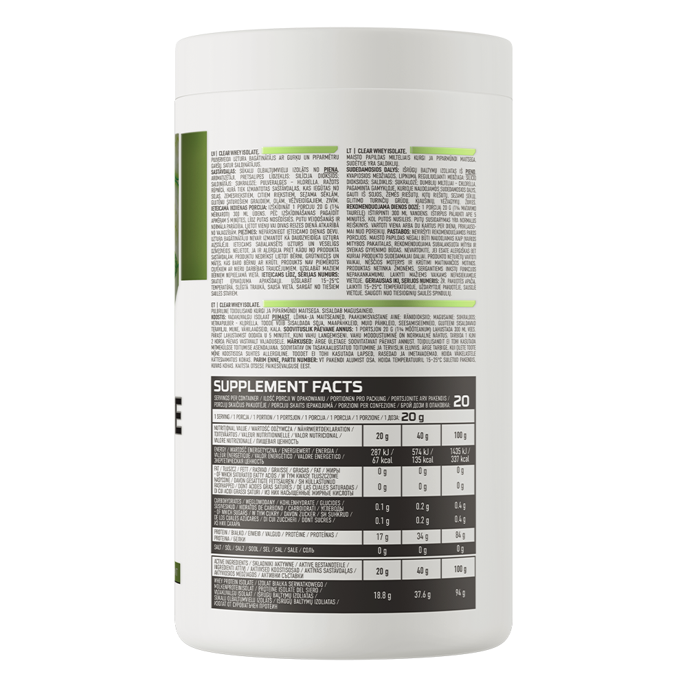 OstroVit Clear Whey Isolate