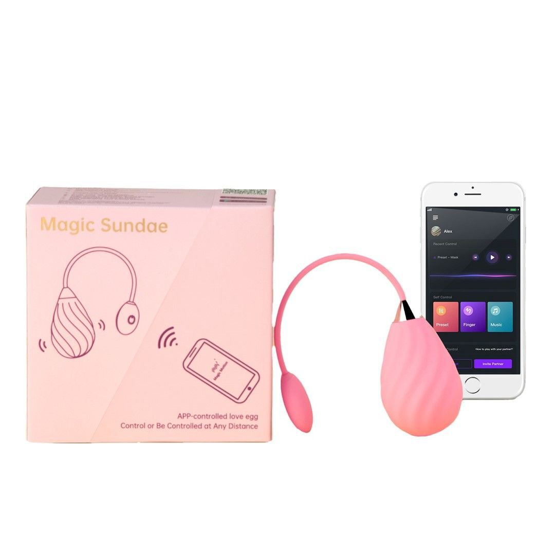 Magic Motion Magic Sundae App Love Egg Pink