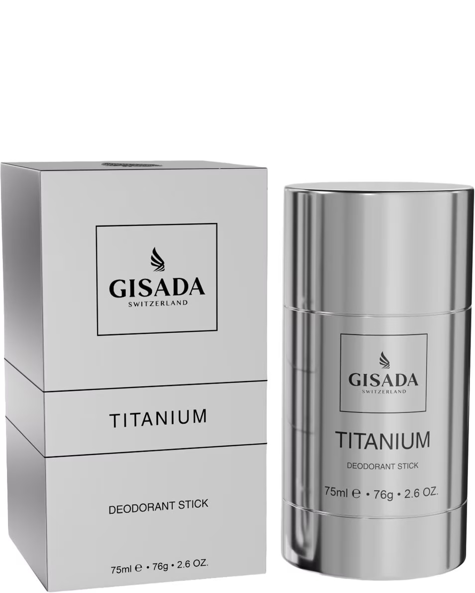 GISADA titano dezodorantas su pieštuku