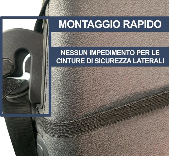 Rebeca Shop - Universal car seat covers, for Smart, front pair, no logo, polycotton, Black/Beige