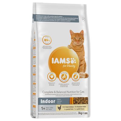 IAMS droog kattenvoer - 7% korting!*
