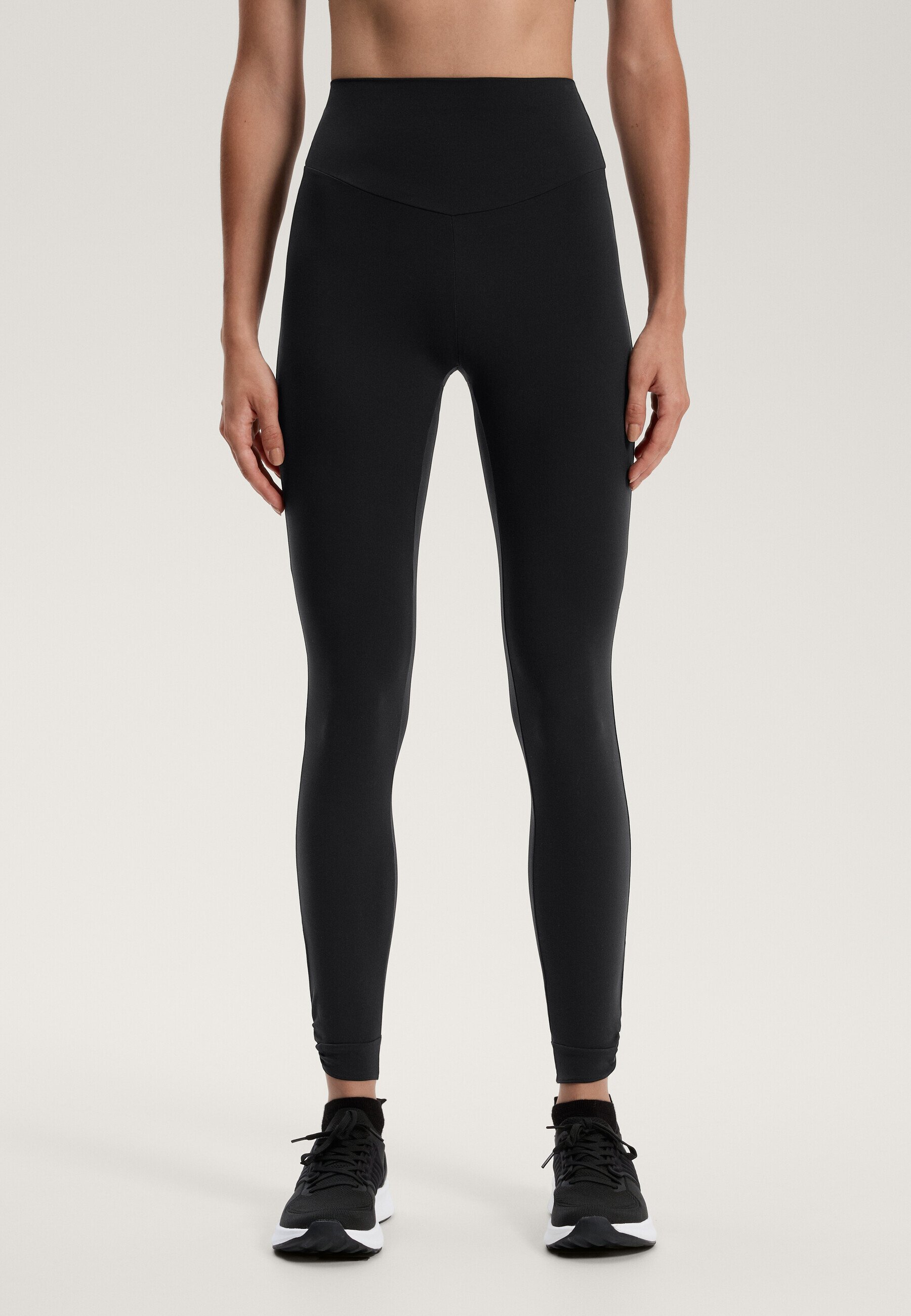 Legging OYSHO COMFORTLUX RISE KNOT LONGUEUR 65 CM - noir
