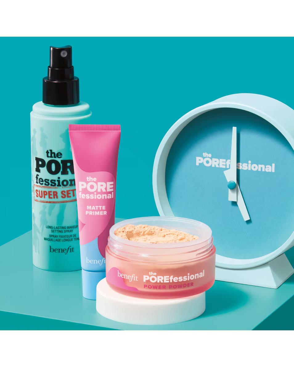 BENEFIT COSMETICS Pudră fixatoare liberă POREfessional Power Powder mini