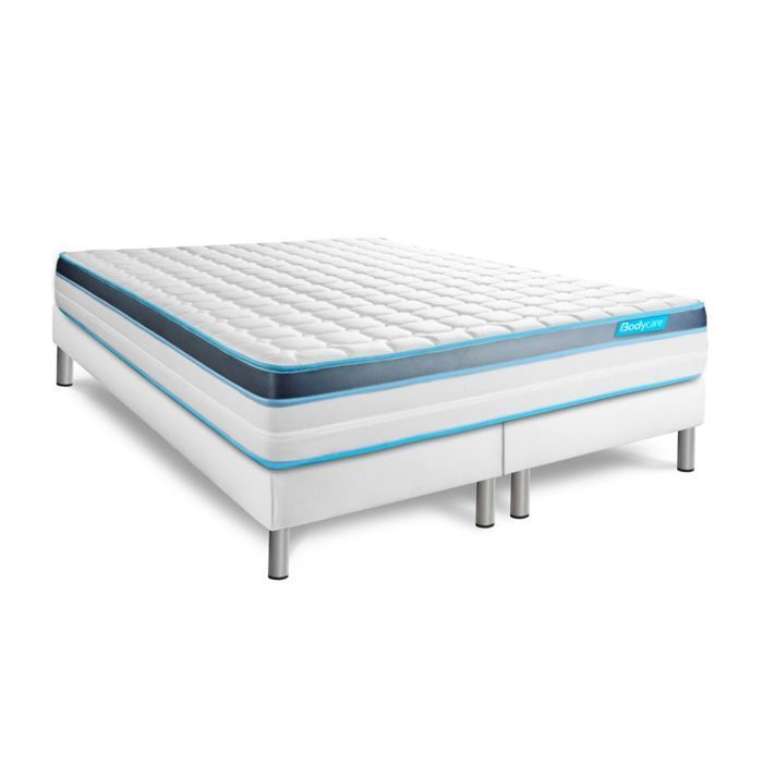 Colchón y base de cama de espuma viscoelástica BODYCARE Perform 160x200 - Firme