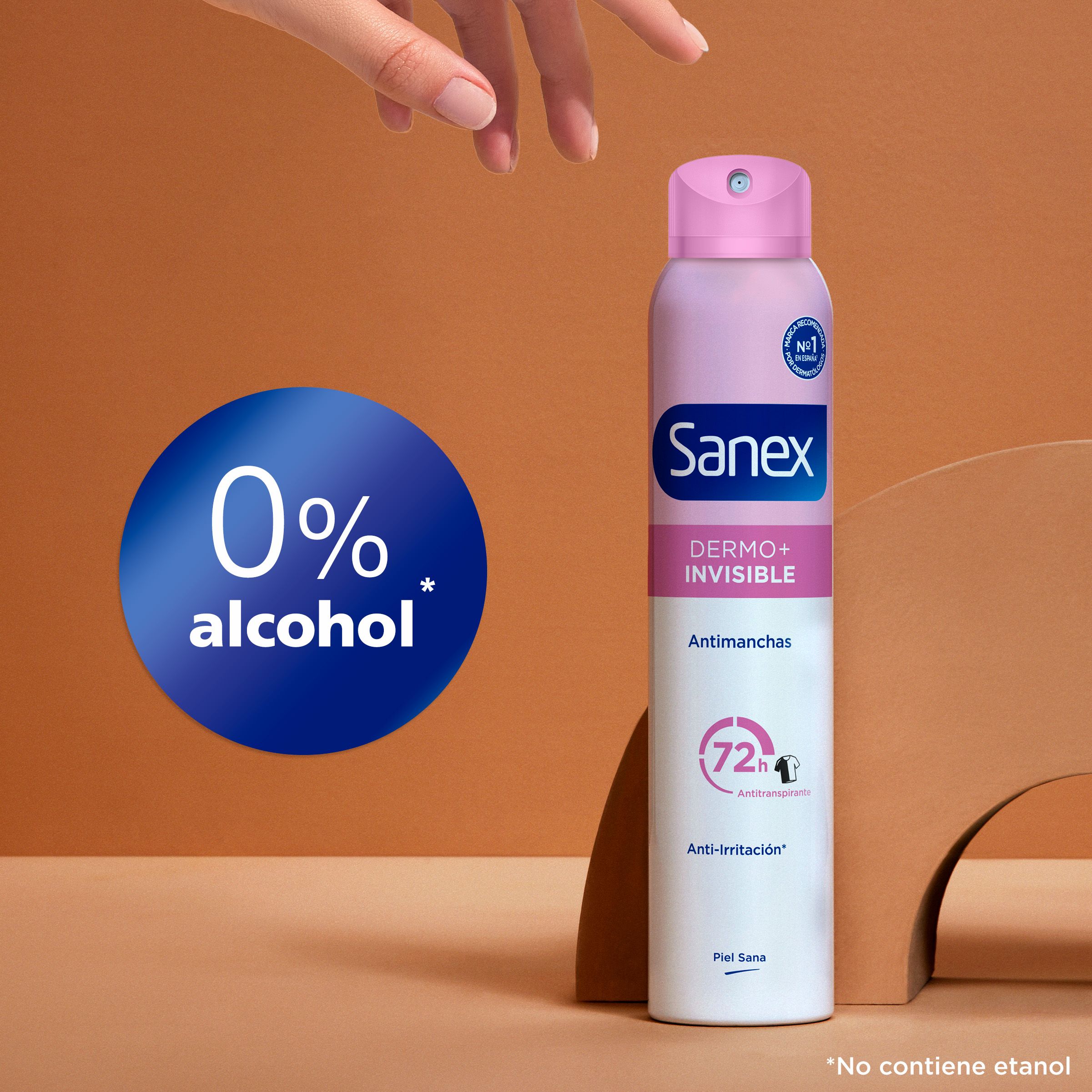 Deodorant v spreji Dermo Invisible Antiperspirant Protection 72h Deodorant v spreji