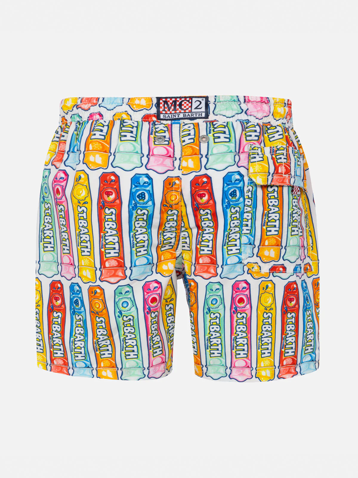 Fato de banho para menino com estampa de picolé