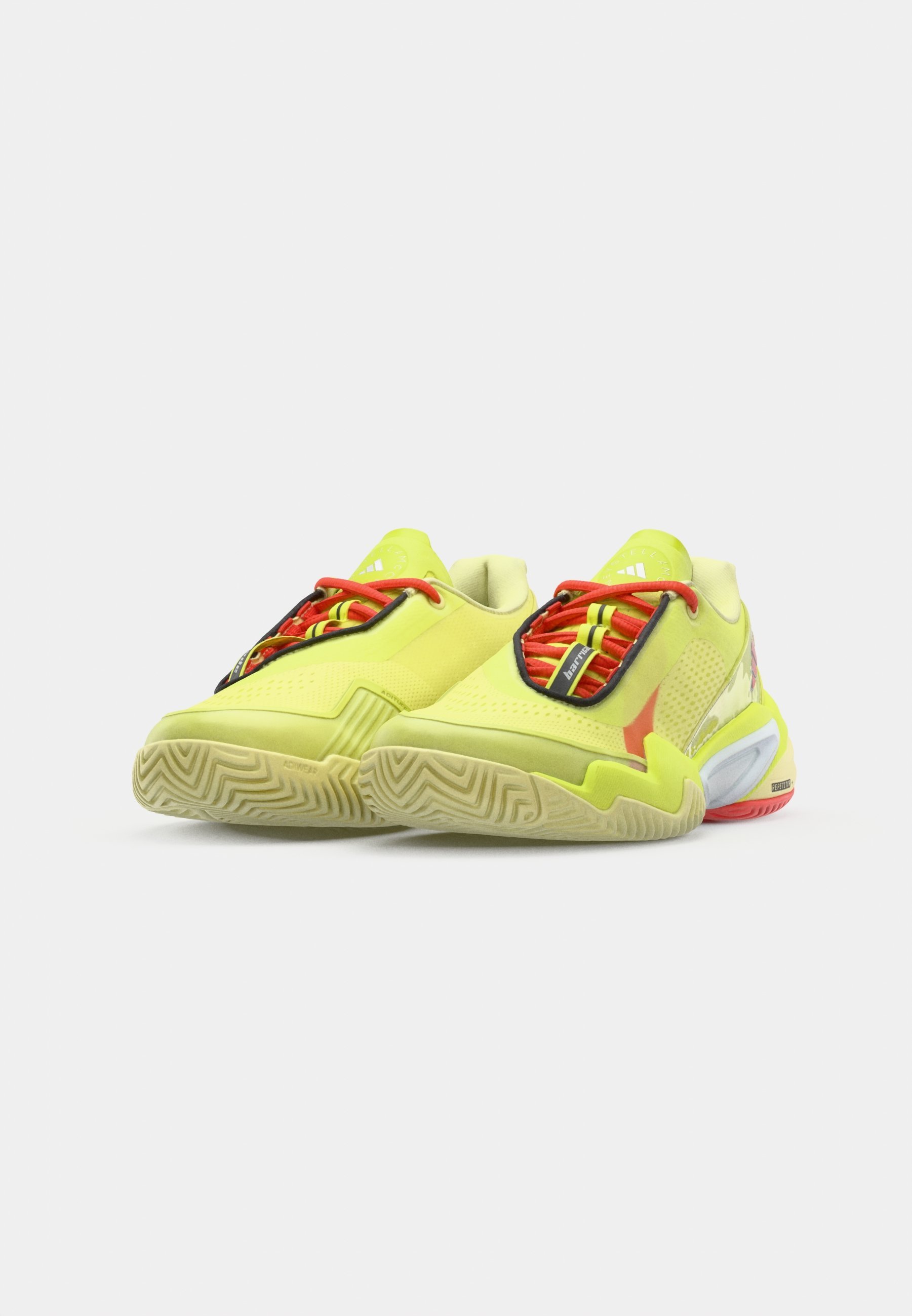 adidas Performance ASMC BARRICADE - Chaussures de tennis multicourts - Bahia Glow/Jaune glacé/Orange universitaire