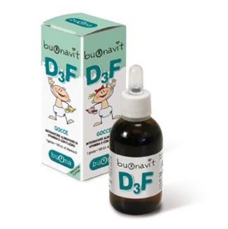 GOOD BuonaVit D3F Toidulisand luudele ja hammastele, tilgad 12 ml