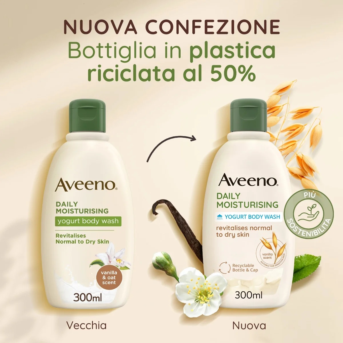 AVEENO Aveeno gel de banho Van&Ave 300 ml