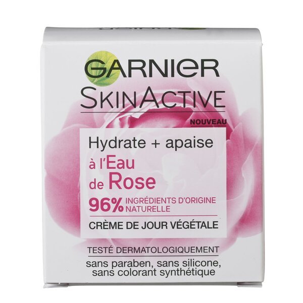 Garnier Skin Active Botanical dnevna krema z rožno vodo<br>50 ml - Suha in občutljiva koža