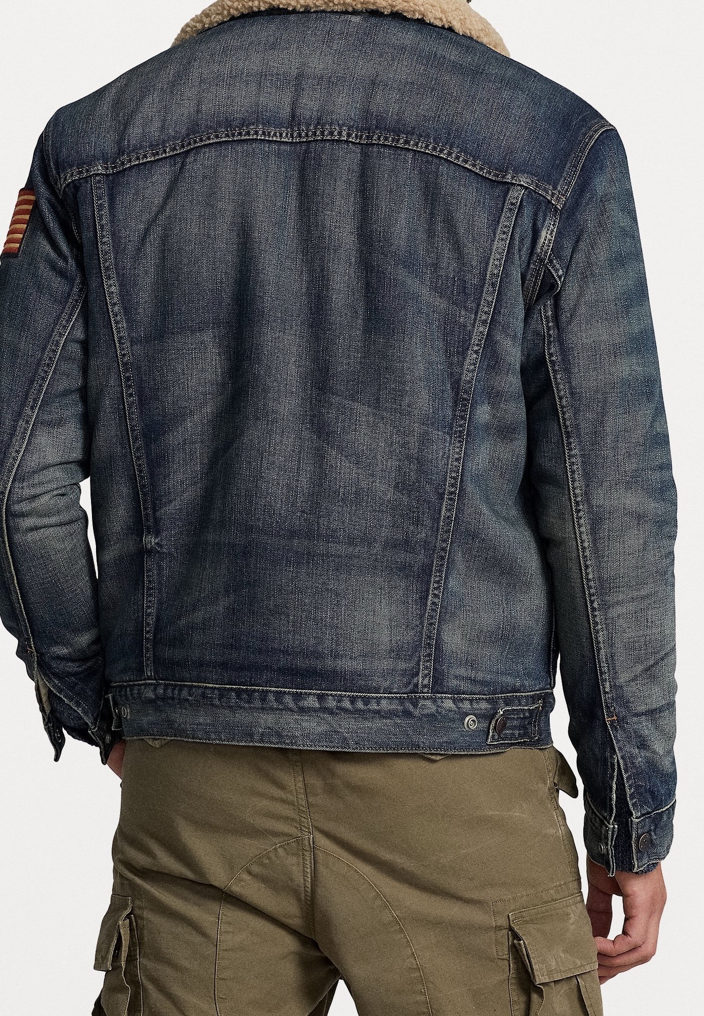 Jaqueta jeans Polo Ralph Lauren Big & Tall - azul