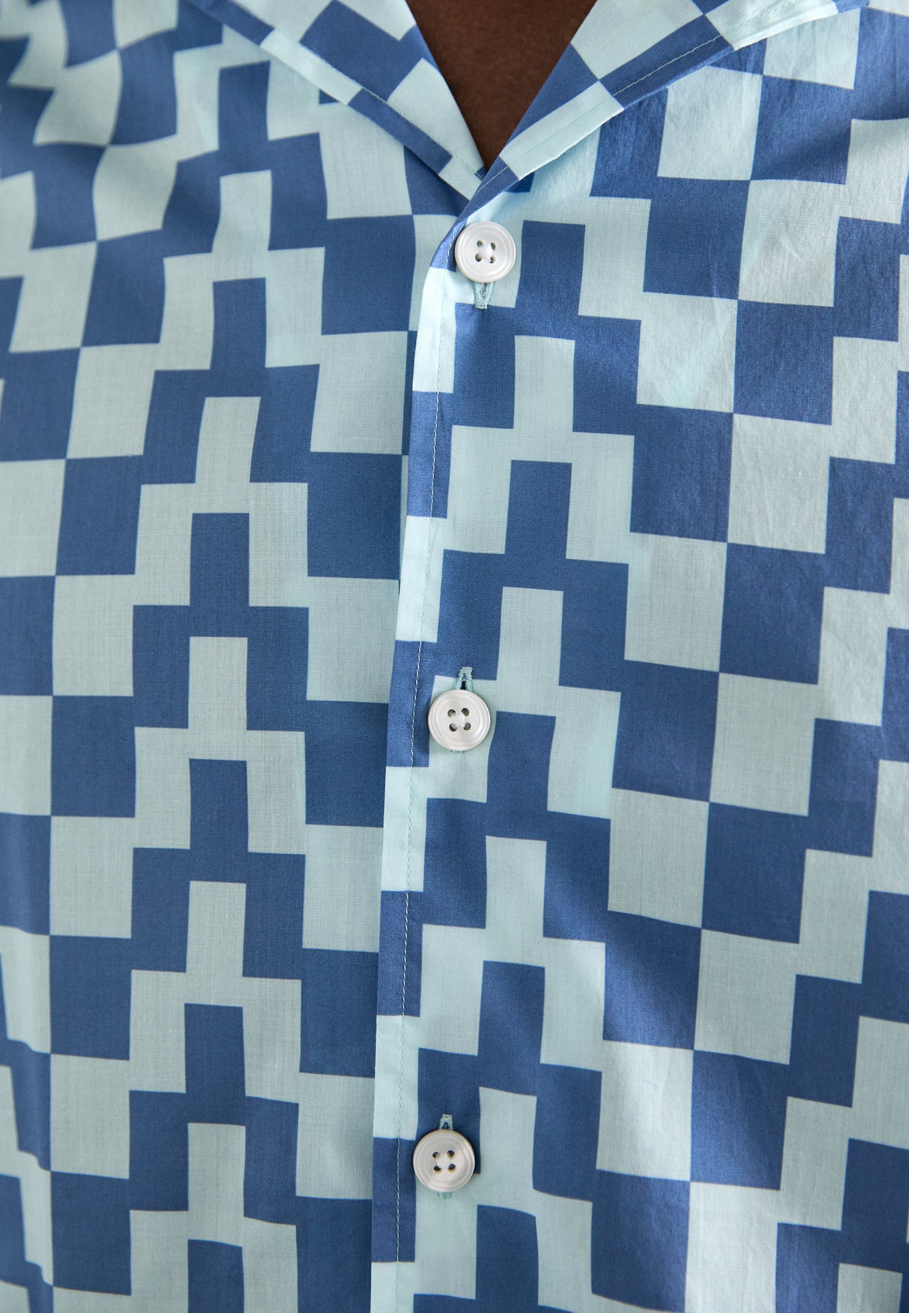 J.LINDEBERG DONSO - Chemise - Bridge Stack Blue