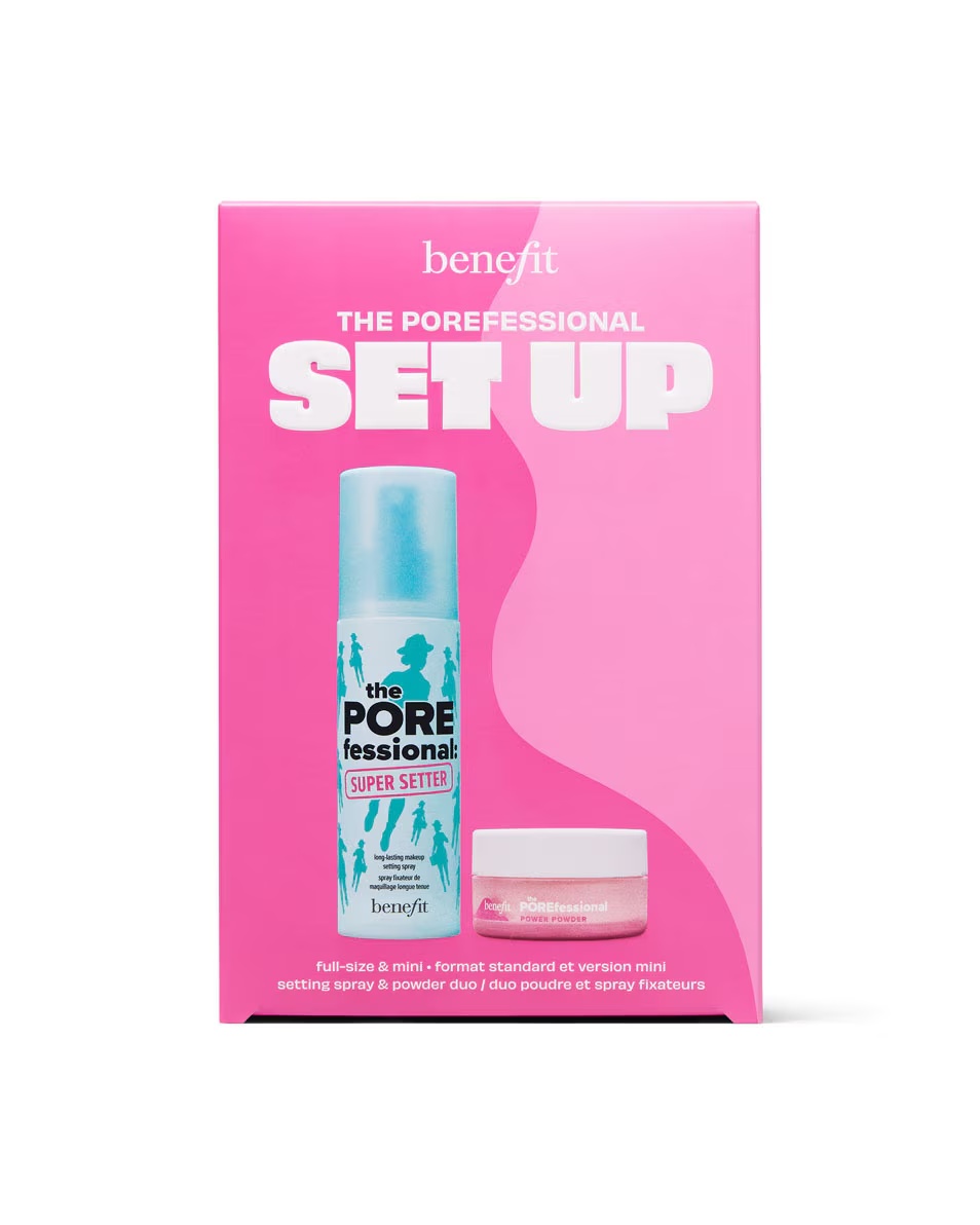 Set BENEFIT COSMETICS POREprofessional duo 2025 pentru fixarea porilor