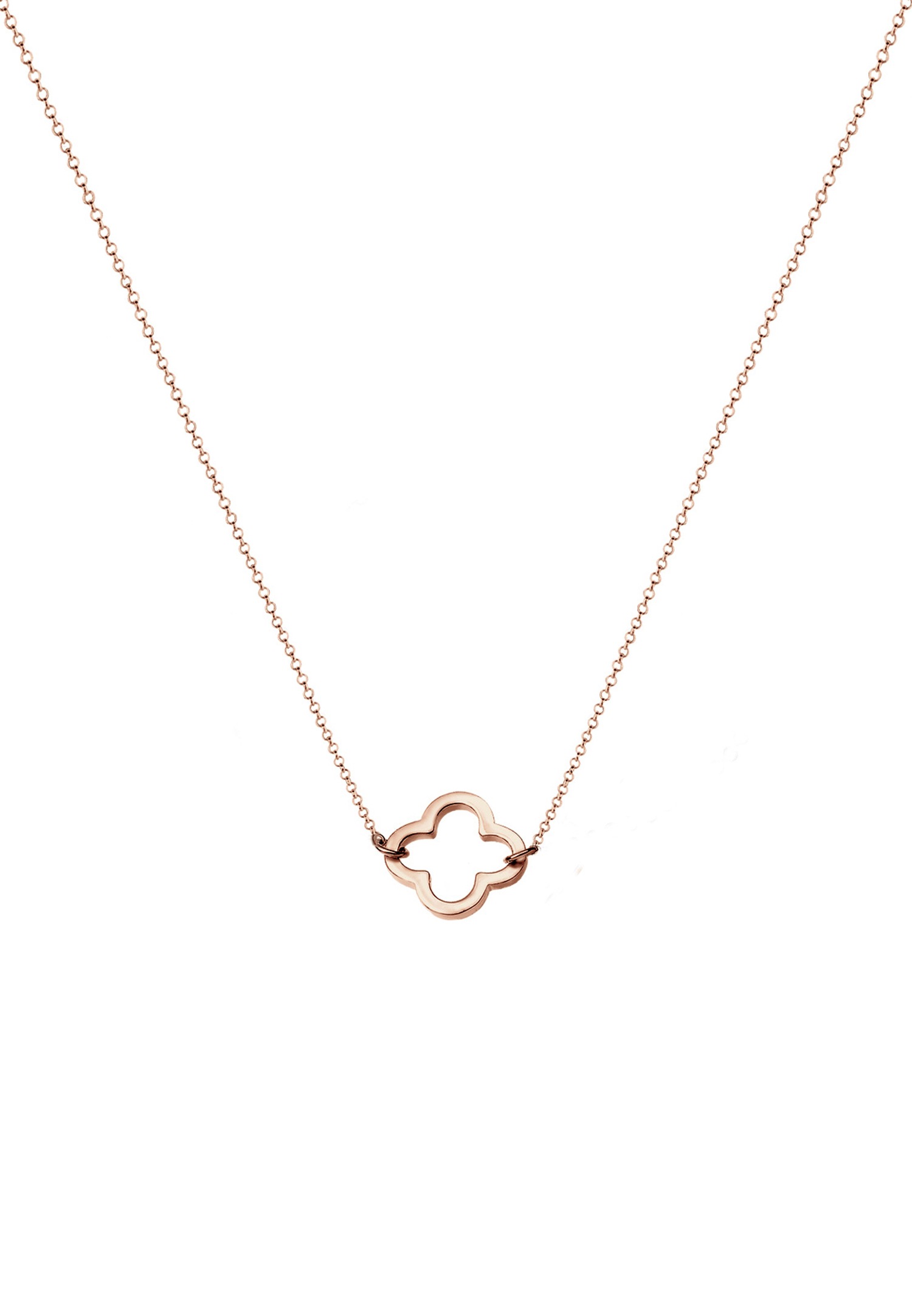 Elli Femmes Trèfle Filigrane Porte-bonheur en Argent Sterling 925
