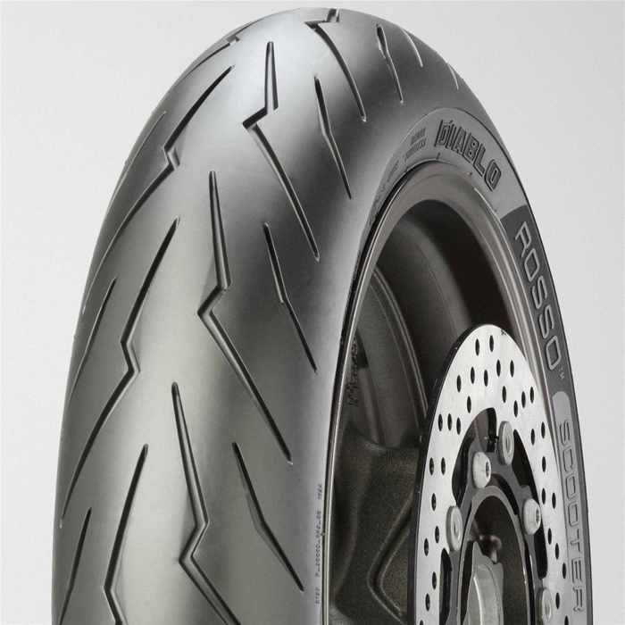 Neumático de verano - PIRELLI - DIABLO ROSSO SCOOTER - 120/70 - 13 - Carga 53 - Velocidad Q