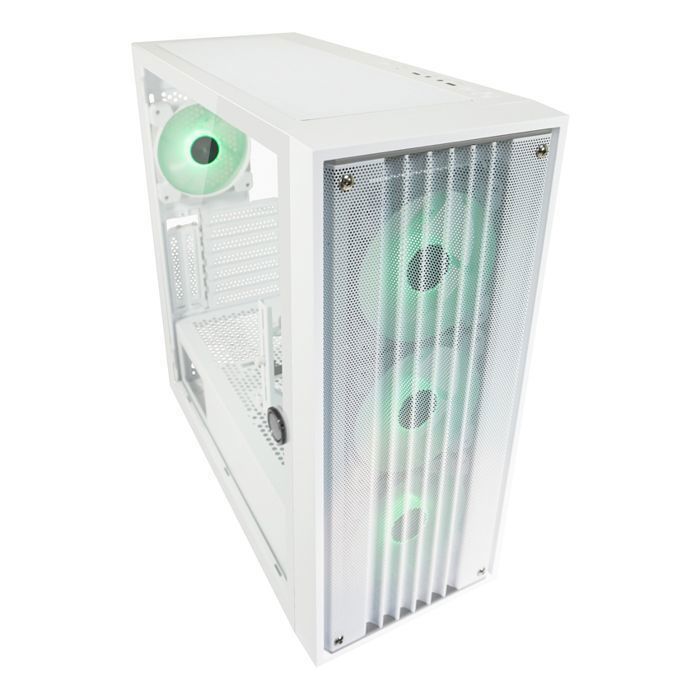 Boîtier PC Gamer - LC-POWER - Gaming 810W - 4 ventilateurs ARGB - Panneau en verre trempé - Compatibilité étendue -  ATX