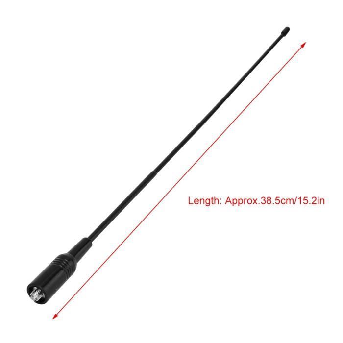 YICUI High Band SMA Dual Gain Female Antenne NA-771 voor BaoFeng UV5R UV5RA Walkie-Talkie