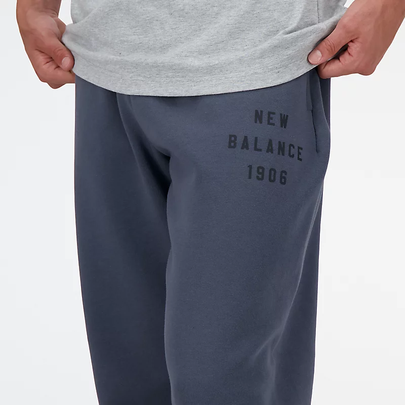 Męskie spodnie dresowe Homme Iconic Collegiate Fleece Jogger - GRAFIT