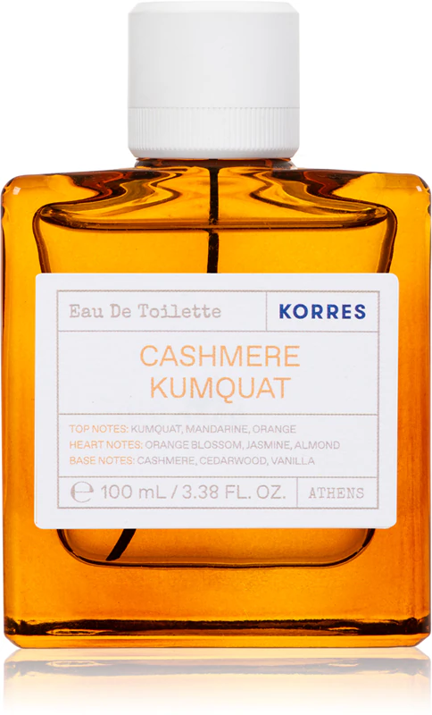 Dámska toaletná voda Korres Cashmere Kumquat
