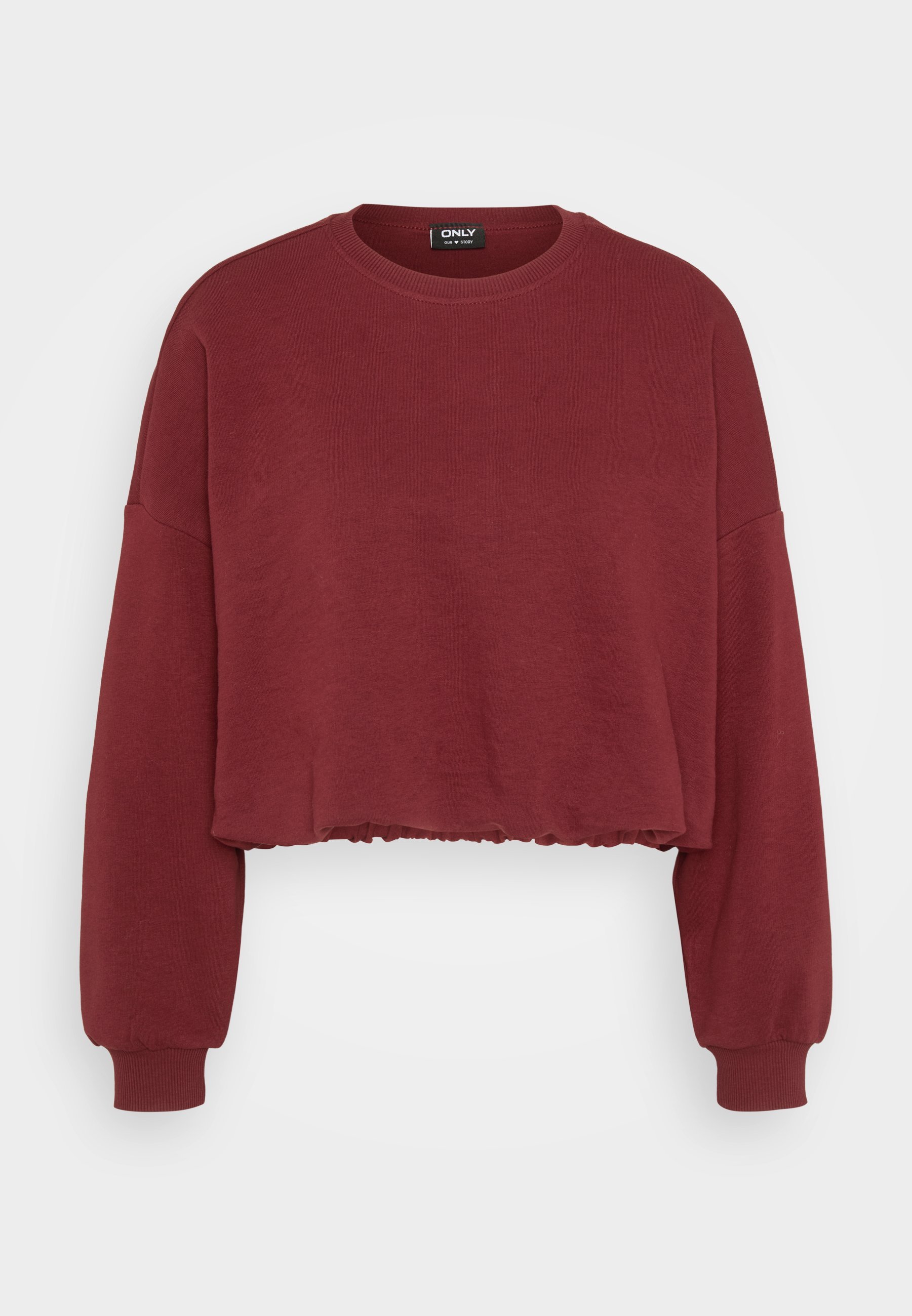 ONLY Petite ONLFIE BALLOON - Sweatshirt - cabernet
