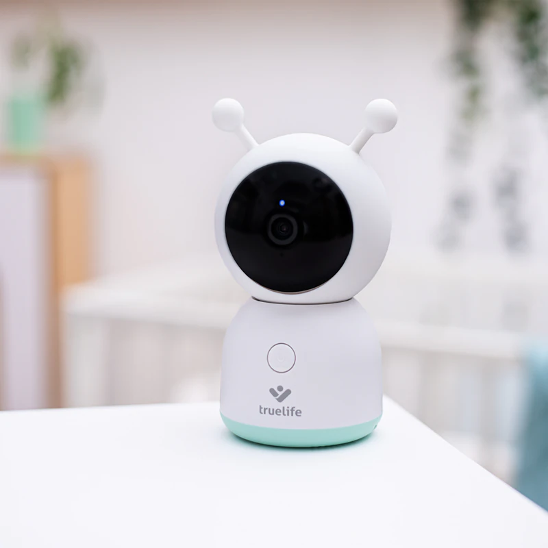 Câmera de vídeo digital inteligente dupla TrueLife NannyCam R7 para bebês