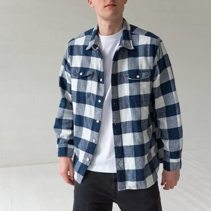 LEVI'S KLASSISCHES WORKER-KARIO-ÜBERHEMD FÜR HERREN