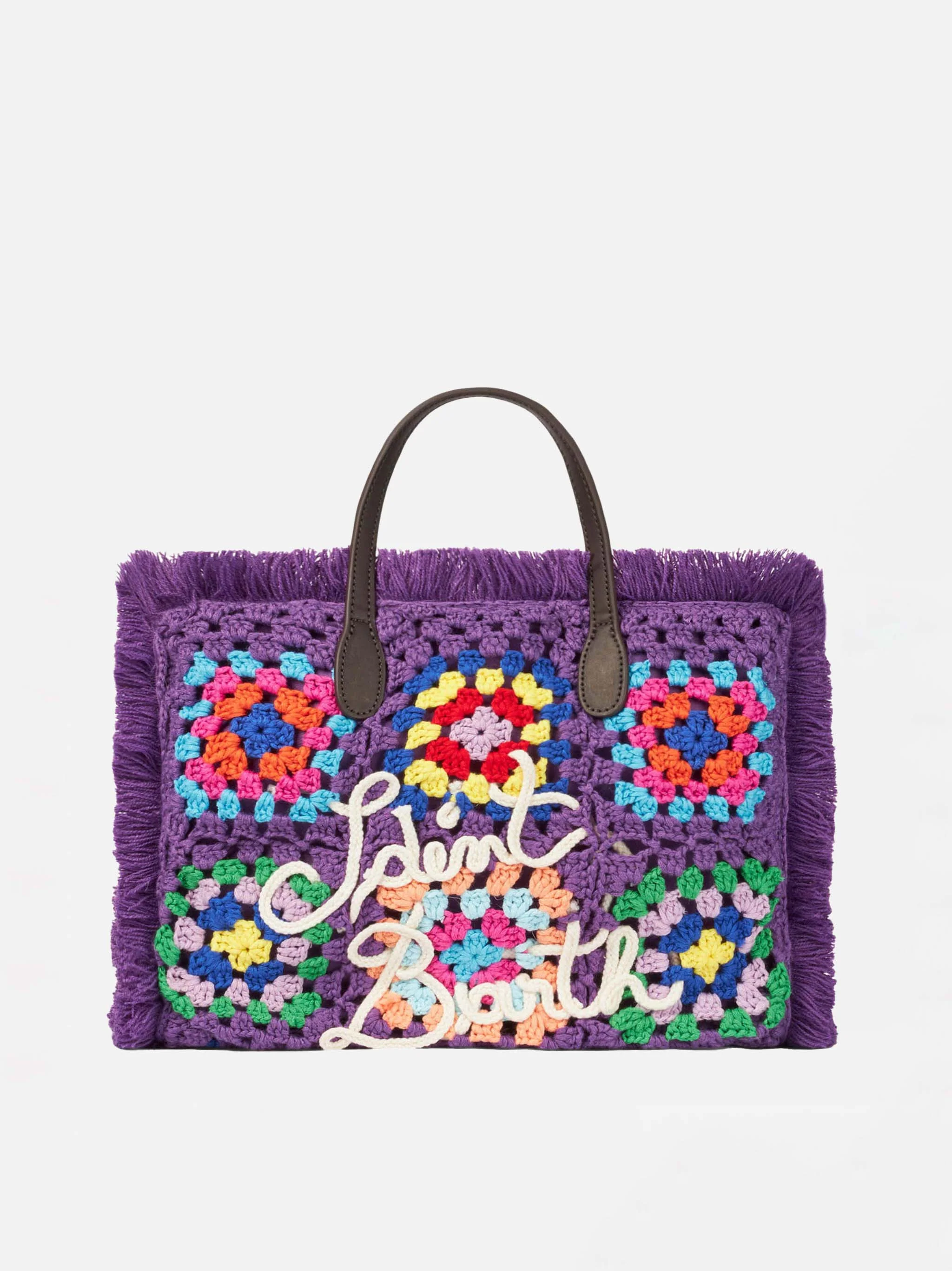 Colette-tas met gehaakte tegels