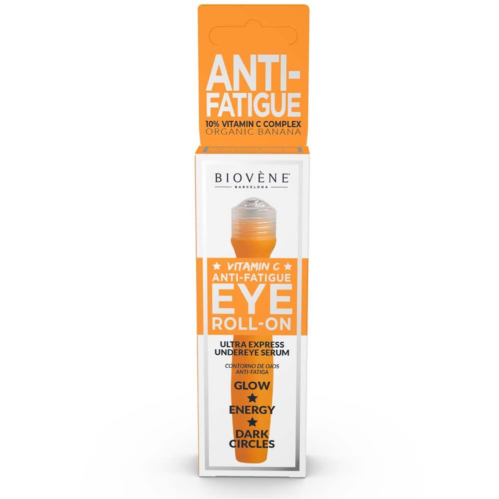 „Anti-Fatigue Ultra Express“ 10 % vitamino C serumo rutulinis paakių kremas „Anti-Fatigue Ultra Express“