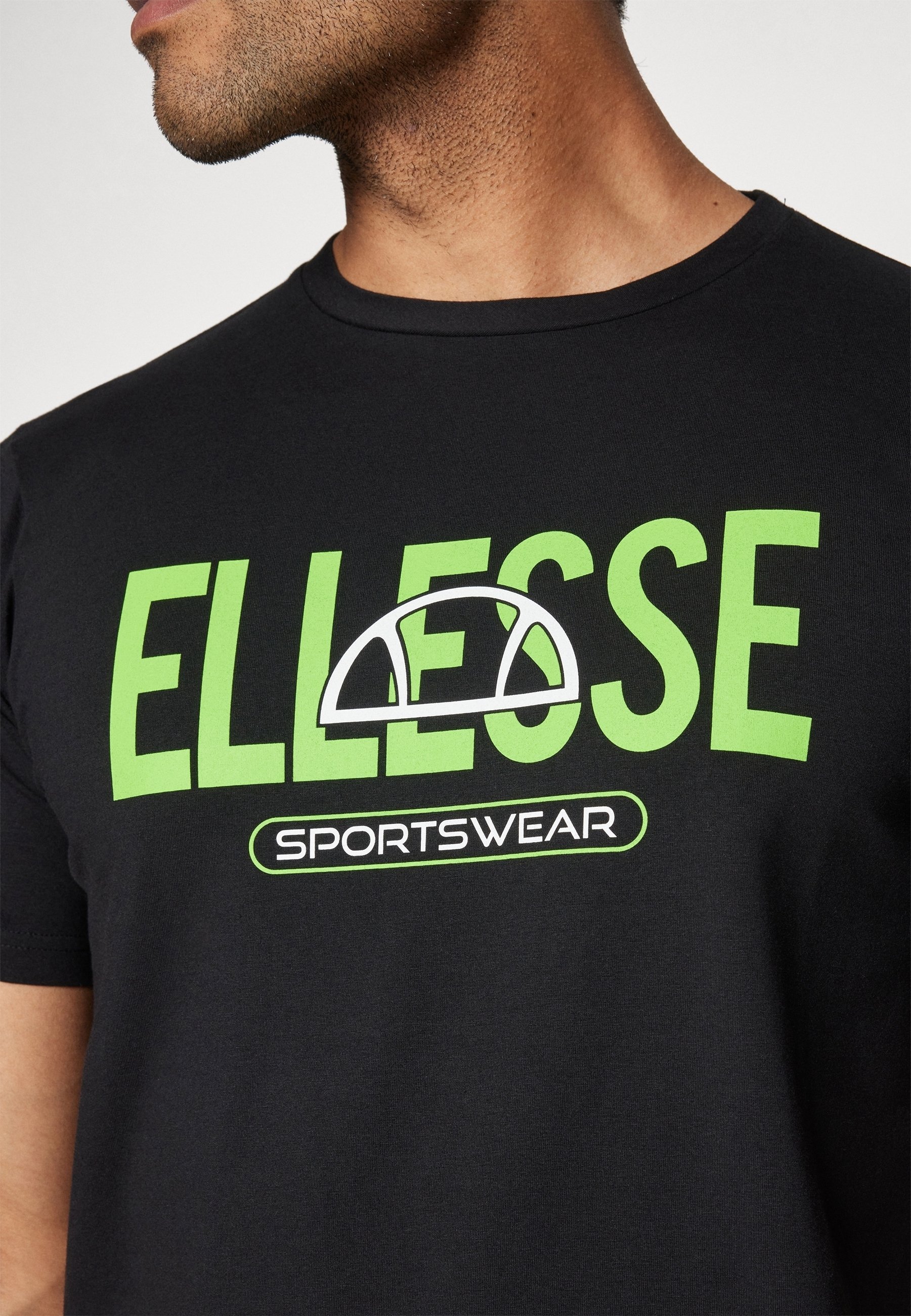 Ellesse T-shirt met print - zwart