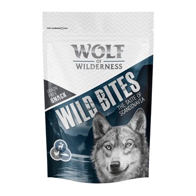 Snack per cani Wolf of Wilderness Wild Bites, confezione mista