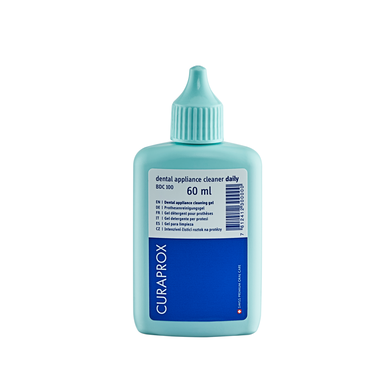 Curaprox päivittäinen puhdistusgeeli hammasproteeseille BDC 100 60 ml 60 ml